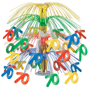 Image de 70th - CASCADE CENTERPIECE