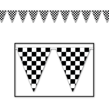 Image de CARS - CHECKERED FLAG PENNANT BANNER