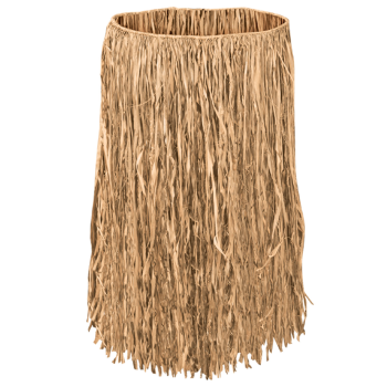 Image de RAFFIA HULA SKIRT - 32' X 30"