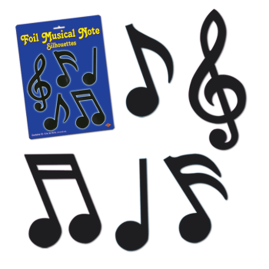 Picture of 50'S - MUSICAL NOTES - ASSORTED SIZES