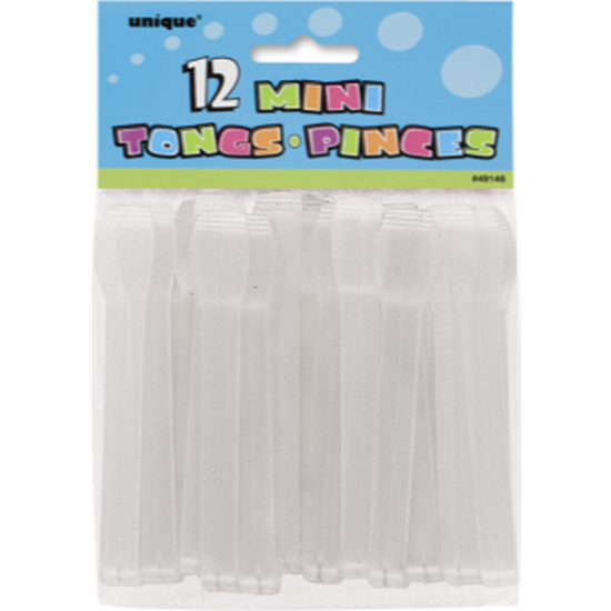 Picture of Mini Clear Plastic Tongs