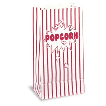 Picture of PAPER PARTY BAGS - POPCORN