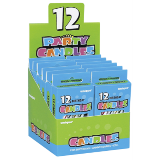 Picture of BIRTHDAY CANDLES - MULTI