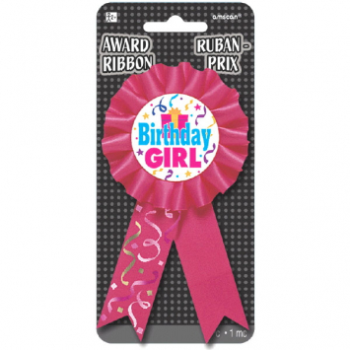 Picture of WEARABLES - BIRTHDAY GIRL AWARD RIBBON