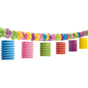 Image de TIKI LOUNGE LANTERN GARLAND