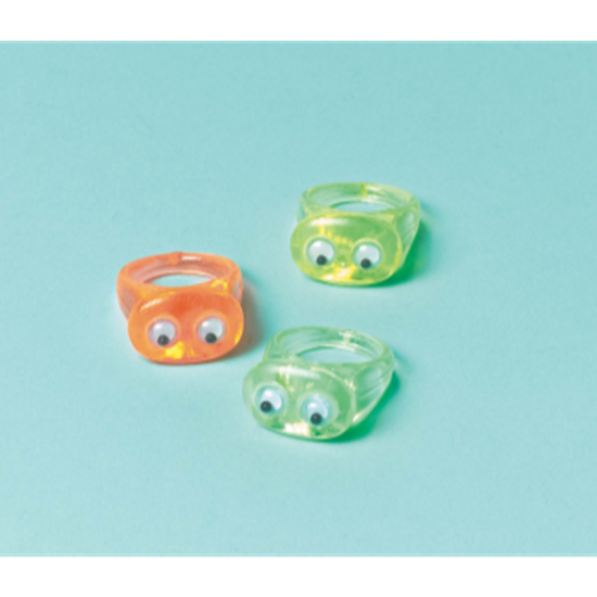 PartyMart. FAVOURS WIGGLE EYE RINGS