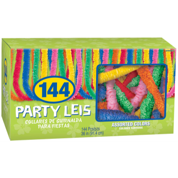 Image de BOXED POLY LEIS - 144CT