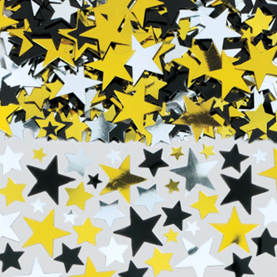 Picture of Hollywood Metallic Stars Confetti