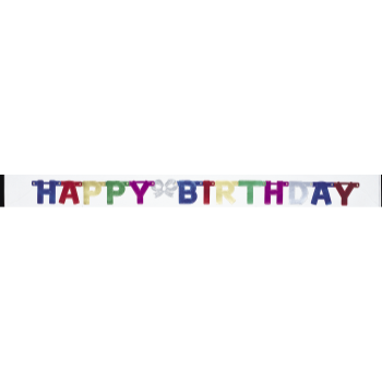 Picture of DECOR - HAPPY BIRTHDAY LETTER BANNER