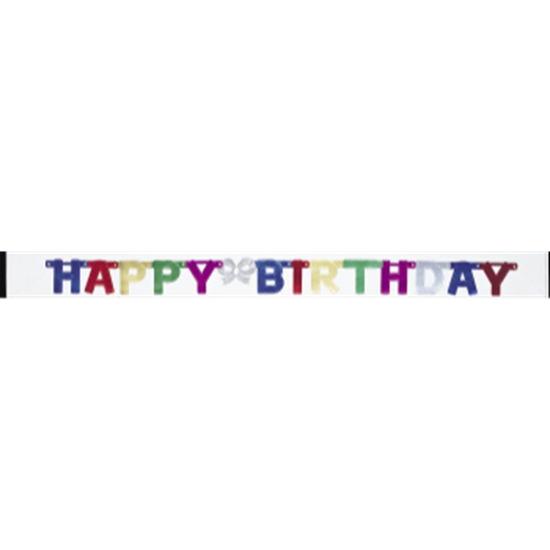 Image sur DECOR - HAPPY BIRTHDAY LETTER BANNER