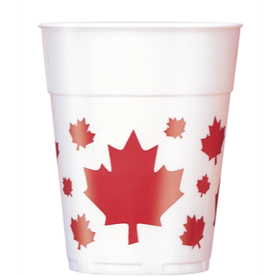 Picture of CANADA DAY WAVING FLAG 16oz PLS CUPS