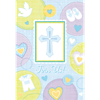 Image sur TABLEWARE - SWEET CHRISTENING BLUE INVITE & THANK YOU SET