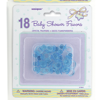 Image de BLUE 1" PACIFIERS FAVORS