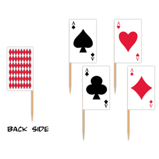 Image sur PLAYING CARD PICKS (50PKG)