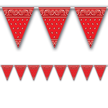 Image de DECOR - WESTERN PENNANT BANNER