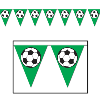 Image de SOCCERBALL PENNANT BANNER