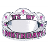 Picture of CUSTOMIZABLE BDAY TIARA (PINK)