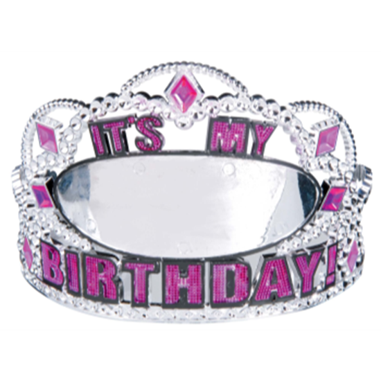 Picture of CUSTOMIZABLE BDAY TIARA (PINK)