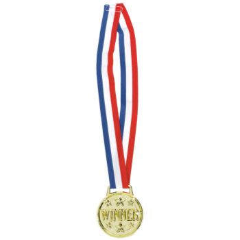 Image de SPORTS - SINGLE AWARD METAL RIBBON NECKLACE