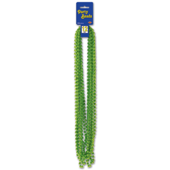 Picture of KIWI PARTY BEADS 12/PKG