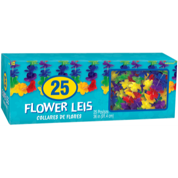 Image de BOXED MULTI FLOWER LEIS - 25CT