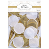 Picture of FABRIC CONFETTI PETALS - GOLD/WHITE