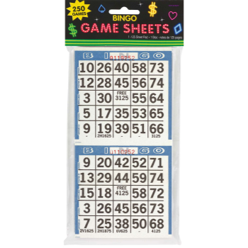 Image de BINGO GAME SHEETS