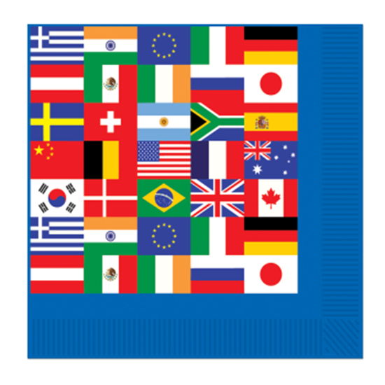 Picture of INTERNATIONAL FLAG BN