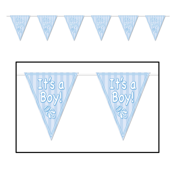 Picture of IT'S A BOY PENNANT BANNER