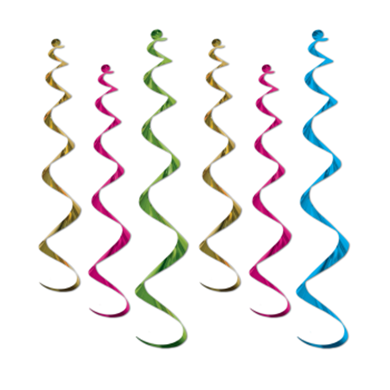 Picture of DECOR - TWIRLY WHIRLYS - ASSORTED COLORS