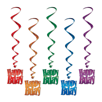 Image de DECOR - HAPPY BIRTHDAY WHIRLS