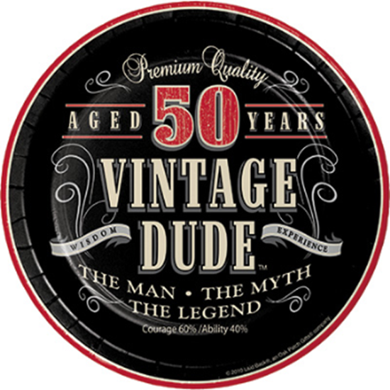 Image sur 50th - VINTAGE DUDE - 7" PLATES