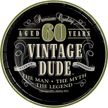 Image de 60th - VINTAGE DUDE - 7" PLATES