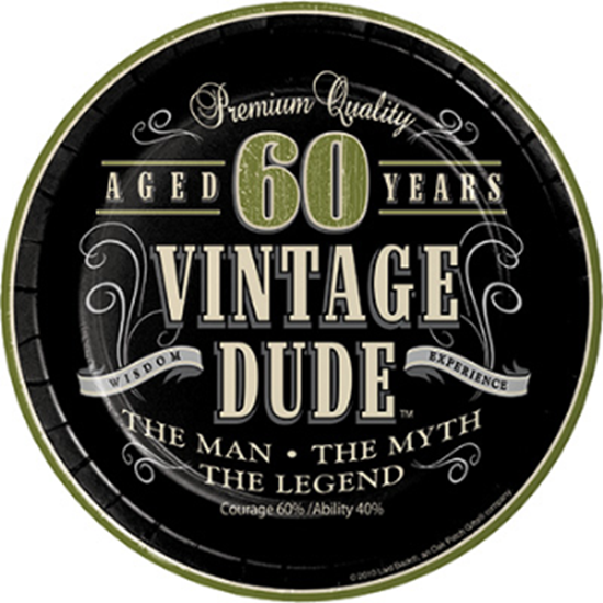 Image sur 60th - VINTAGE DUDE - 7" PLATES