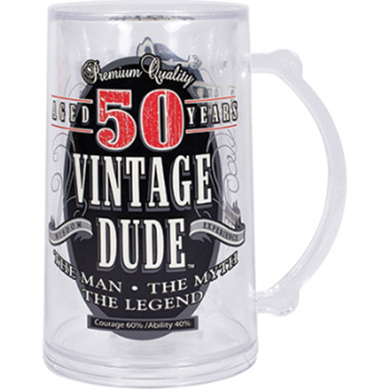 Picture of 50th -  VINTAGE DUDE TANKARD