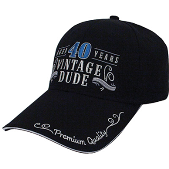 Picture of 40th VINTAGE DUDE BASEBALL CAP