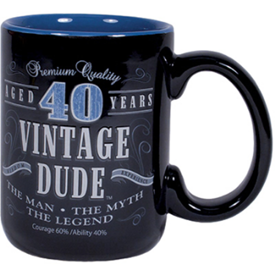 Picture of 40th VINTAGE DUDE - MUG