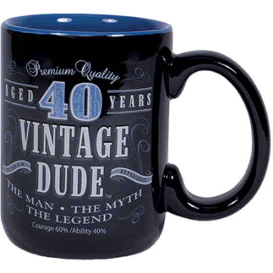 Image sur 40th VINTAGE DUDE - MUG