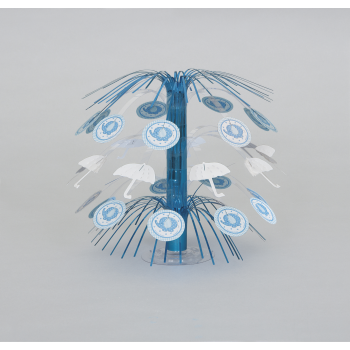 Image de BLUE UMBRELLAPHANTS MINI CASCADE CENTERPIECE