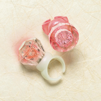 Image de FLASHING RING - PINK/WHITE