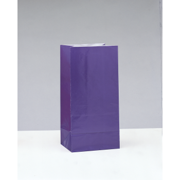 Picture of PAPER PARTY BAGS - PURPLE