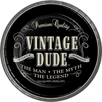 Image de VINTAGE DUDE - 9 PLATES
