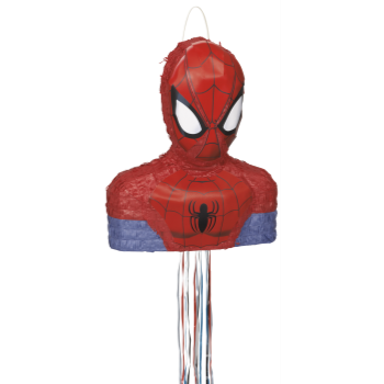 Picture of ULTIMATE SPIDERMAN - 3D HEAD PULL PINATA