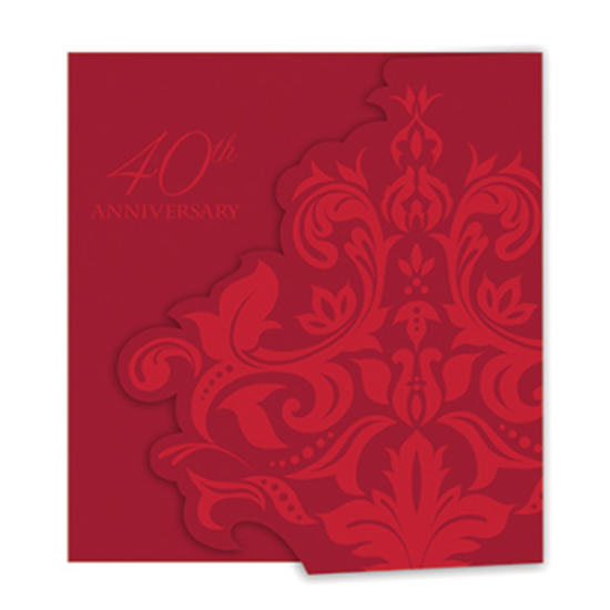 Picture of 40th RUBY ANNIVERSARY INVITATIONS