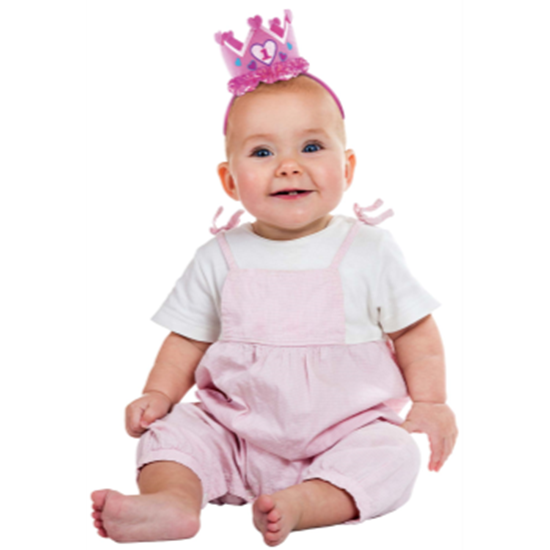 Picture of WEARABLES - 1st BIRTHDAY CROWN HEADBAND PINK