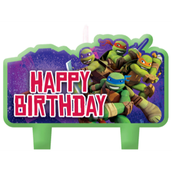 Picture of TEENAGE MUTANT NINJA TURTLE - BIRTHDAY CANDLE SET