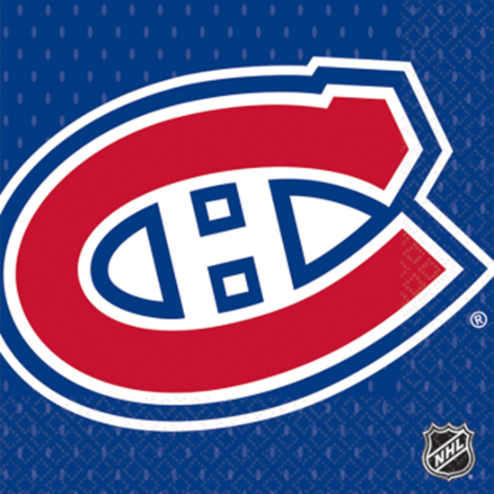 Image sur NHL - MONTREAL CANADIENS - BEVERAGE NAPKINS