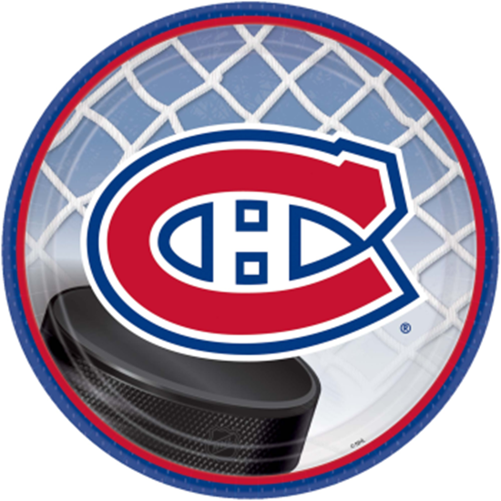 Image sur NHL - MONTREAL CANADIENS - 9" PLATES