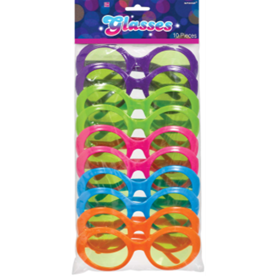 Image sur 70'S COLORED GLASSES - 10/PKG