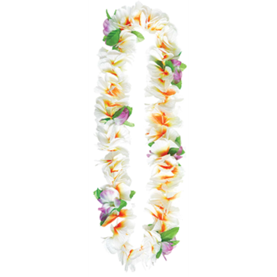 Picture of WHITE LEIS - SOFT PETALS